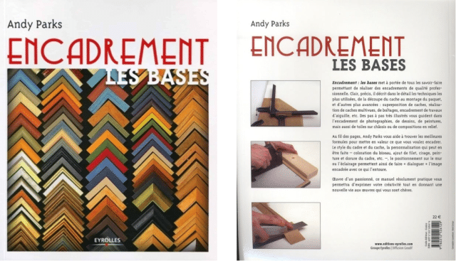 Livres sur l'encadrement-Encadrement les bases par Andy Parks- Eyrolles